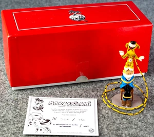 Pixi Spirou Figurine 4645+4789 Marsupilami & Fantasio 1993 Rare Metal Figure - Picture 1 of 5