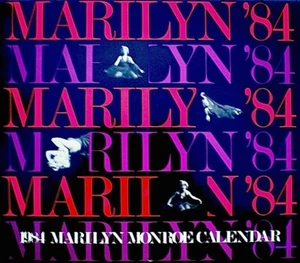 Marilyn Monroe 1984 Pinup Calendar Milton Greene Promo Photo Publicity VG/EX - Picture 1 of 10