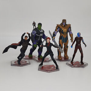 Marvel Superheroes Avengers Endgame Disney Store Exclusive Figures Lot