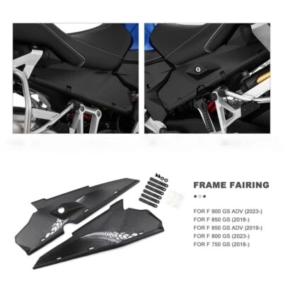 For BMW F900GS ADV F800GS F750GS F850GS Frame Infill Panel Side Splash Guard - Image 1 of 4