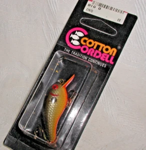 VINTAGE CORDELL BIG O C7672 RARE 1/4oz; BREAM,DISCONTINUED;CRANKBAIT LURE;NOS - Picture 1 of 5
