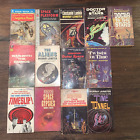 Vintage Lot Of 13 Science Fiction Books Pb Sci-Fi Murry Leinster Space Platform
