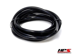 HPS 5/64" (2mm) ID Black High Temp Silicone Vacuum Hose - 25 Feet Pack - Picture 1 of 2