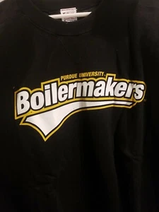 vintage purdue boilermakers Sweatshirt 1997! Size large Salesman Sample Rare Nwt - Picture 1 of 9