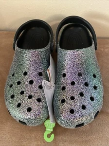 New Crocs Classic Glitter Clog Men's Sz 13 - Picture 1 of 6