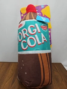 BARK BOX Corgi Cola XL Toy Great for De-fluffers Squeeze Me Squeak 2 Liter Soda - Picture 1 of 9