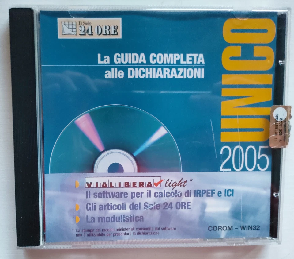 CD Rom La Guida Completa alle Dichiarazioni 2005 - Vintage - Immagine 1 di 1