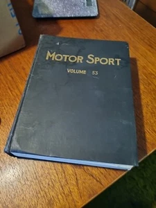 Bound copy of Motor Sport Magazine. Volume 53 - Picture 1 of 3