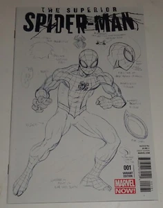 SUPERIOR SPIDER-MAN #1 1:50 MCGUINNESS SKETCH VARIANT 2013 UNREAD NM - Picture 1 of 1