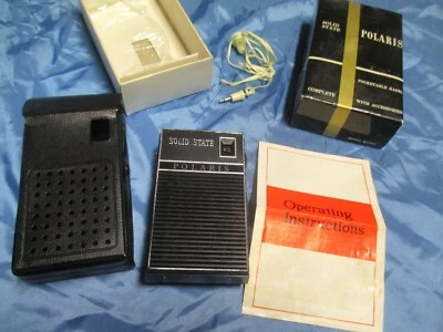 Pocketable Radio , Polaris , Mini - Transistor - Radio ,  Nostalgie Technik  - Bild 1 von 3