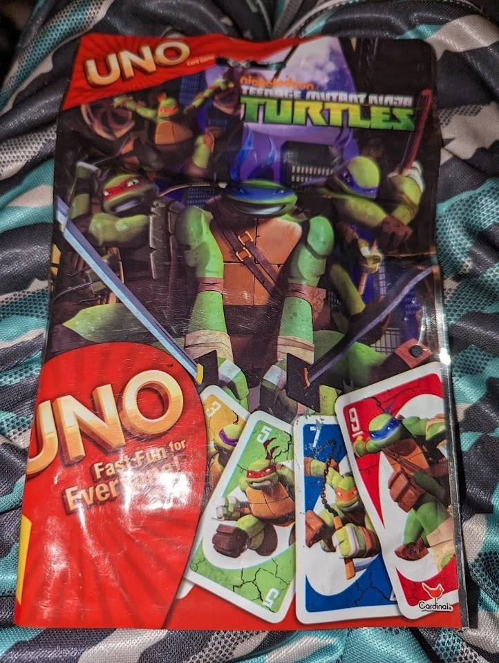 TMNT Mutant Ninja Turtles UNO Card Game Brand New Sealed Original Authentic - Image 1 of 1