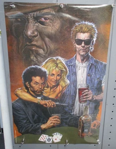 1996 PREACHER Glenn Fabry POSTER 22"x34" Rolled CM4785 - Picture 1 of 4