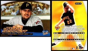 2000 Fleer Ultra Gold Medallion Jason Schmidt #246G Pittsburgh Pirates P insert - Picture 1 of 1
