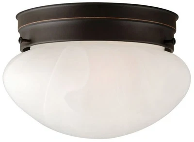 Design House 514547 Millbridge 8 英寸宽吸顶灯具 - 青铜 — 第 1/4 张图片