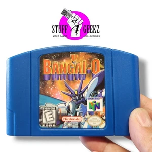 N64 Bangai-0 Custom Blue Cart - (US Seller) **READ DESC** - Picture 1 of 4