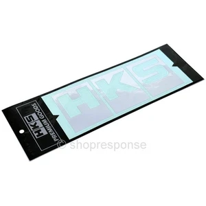 HKS 51003AK154 Block Logo Die Cut Transfer Decal Sticker Mirror Chrome JAPAN JDM - Picture 1 of 2