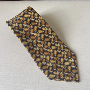 Cravatta Gucci stampa ghianda 100% seta Made in Italy - Foto 1 di 5