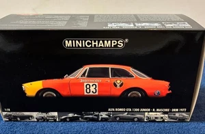 Minichamps Alfa Romeo GTA 1300 Junior 1972 DRM Modelo Escala 1/18 Nuevo - Imagen 1 de 5
