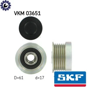 ALTERNATOR FREEWHEEL CLUTCH VKM 03651 FOR VOLVO XC90/I/VAN S80 V40 V70/II S60   - Picture 1 of 8
