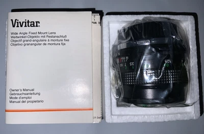 Vivitar MC Wide Angle 28mm f/2.8 for Olympus OM Mount - Image 1 of 3