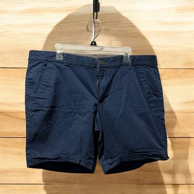 Natural Reflections Women’s Navy Blue Shorts Size 18  - Image 1 of 2