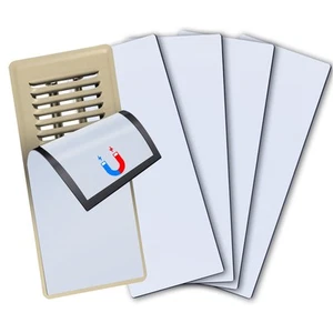 5 Pcs Strong Magnetic Vent Covers, 4x10inch Vent Covers for Home Floor, Pocke... - Picture 1 of 8