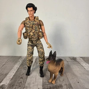 HM Armed Forces RAF Police Dog Handler Figure. Sound Effects. - Picture 1 of 10