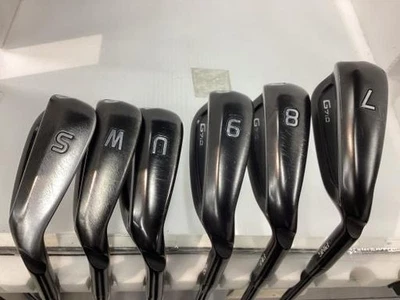 Ping G710 Iron Set 7-9,Pw,Sw,Uw 6pc Flex Regular ALTA DISTANZA BLACK 40 Graphite - Image 1 of 4