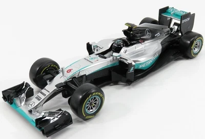 Bburago Mercedes AMG F1 W07 Hybrid 2016 Lewis Hamilton Die Cast Car - Image 1 of 4