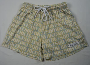 BKTSQD Bucketsquad Basketball Shorts Mens L Beige Polyester Drawstring Lining - Picture 1 of 12