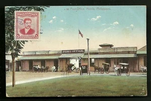 Manila Post Office PI Philippines stamp ca 1910 - Picture 1 of 1