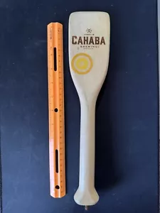 CAHABA Brewing Birmingham Al. Jump In Boat Paddle Craft Beer Ale Tap Pull Handle - Picture 1 of 4