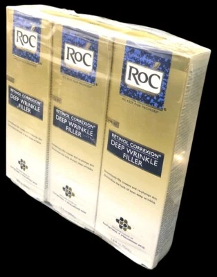 ROC Retinol Correxion Deep Wrinkle Filler - 30mL / 1.0oz New in box Sealed x 3 - Image 1 of 4