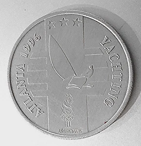 1996 USA Atlanta Olympic Token: Yachting - Picture 1 of 2