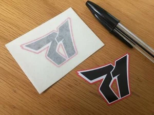 Claudio Corti Race Number 71 (Very Small Pair) 2012 - UK SELLER - Picture 1 of 1