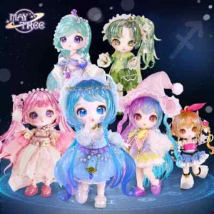 Cute Anime Doll 9Types Collectables Zodiac Fairy Dream Small Toy Girls Gift - Foto 1 di 38