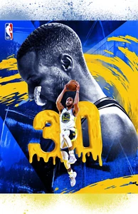 PÓSTER DE STEPHEN CURRY IMPRESIÓN FOTOGRÁFICA 30 GOLDEN STATE WARRIORS EE. UU. MVP NBA BALONCESTO - Imagen 1 de 10