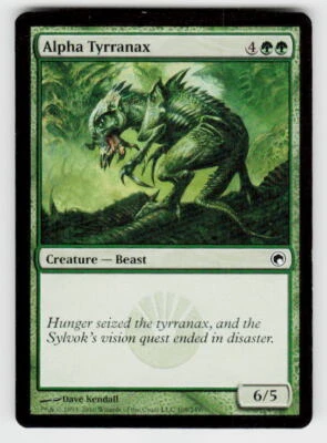 Scars of Mirrodin #109 Alpha Tyrranax - Image 1 of 2
