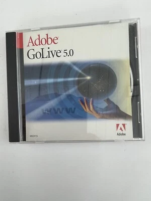 Adobe GoLive 5.0 para Macintosh con número de serie - Software informático Foto 1 de 4