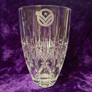 Marquis by Waterford  Crystal Sparkle 9" Vase New In Box - Picture 1 of 10