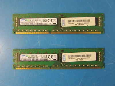 IBM EM4B 16GB (2x8GB) 1066MHz DDR3 ECC RDIMM Memory Kit 78P1914 PSeries ISeries - Image 1 of 4