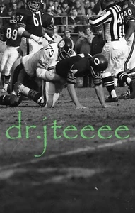 1969 Joe Greene PITTSBURGH STEELERS - 35mm Football Negative - Picture 1 of 1