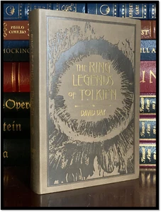 Ring Legends of Tolkien by David Day Deluxe illustrierte Leder Feeling Lord Ringe - Bild 1 von 8