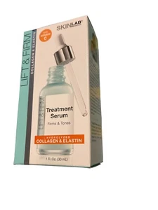 Skinlab Lift & Firm Treatment Serum 1 oz Hydrolyzed Collagen & Elastin - Picture 1 of 3