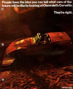 Original '70 Chevrolet Corvette Sales Brochure - Imagen 1 de 1