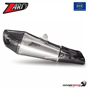 Terminale di scarico Zard titanio omologato euro5 Moto Guzzi V100 Mandello 2023 - Imagen 1 de 5