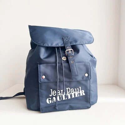 Jean Paul Gaultier Navy Blue Classic Backpack - Image 1 of 4