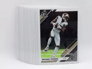 (20x) Michael Thomas 2019 Donruss Optic Football #68 HUGE LOT New Orleans Saints - Picture 1 of 2