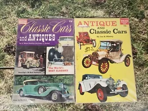 Par de libros antiguos y autos clásicos vintage de Motor Trend de CJ - Imagen 1 de 2