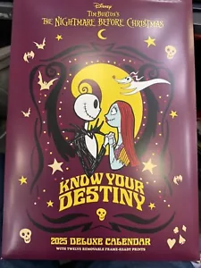 Nightmare Before Christmas A3 Deluxe 2025 Calendar LAST FEW - Picture 1 of 2